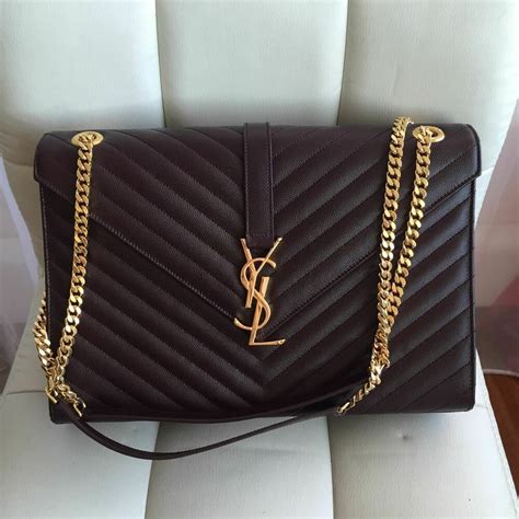 ysl monogram large shoulder bag|ysl monogram bag review.